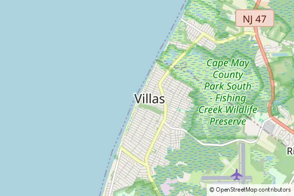 Karte Villas