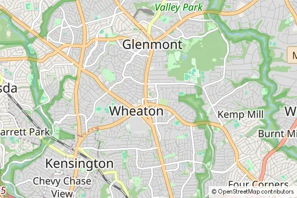 Karte Wheaton