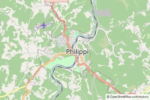 Karte Philippi