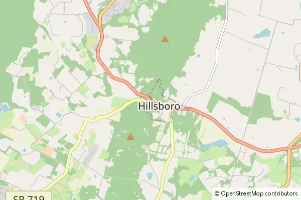 Karte Hillsboro