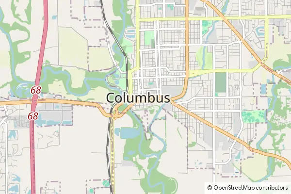 Karte: Columbus • © OpenStreetMap contributors Karte Columbus