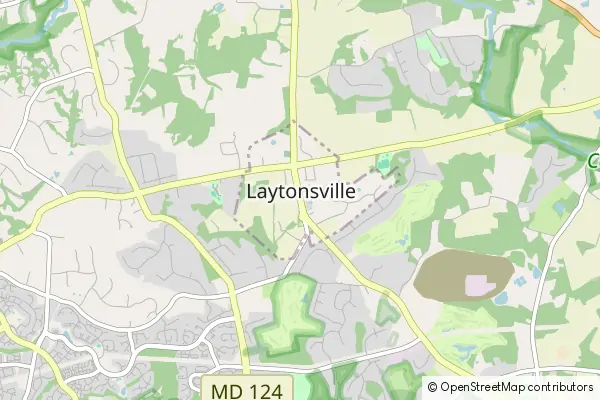 Karte Laytonsville