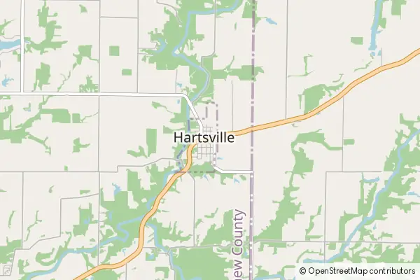 Karte Hartsville