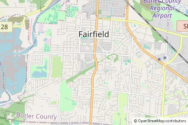 Karte Fairfield