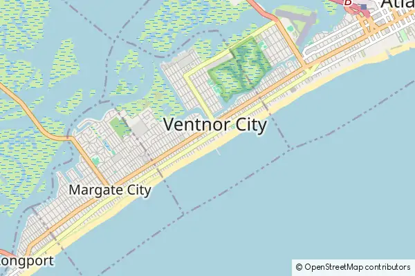 Karte Ventnor City