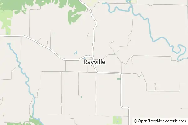 Karte Rayville