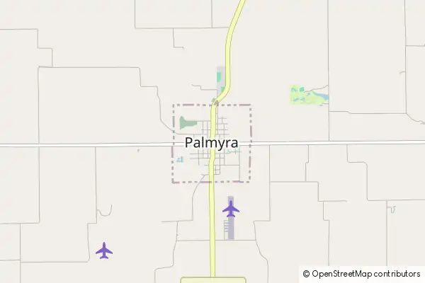 Karte Palmyra