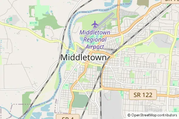 Karte Middletown
