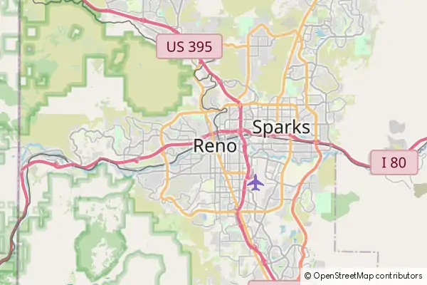 Karte Reno