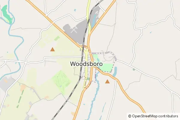 Karte Woodsboro