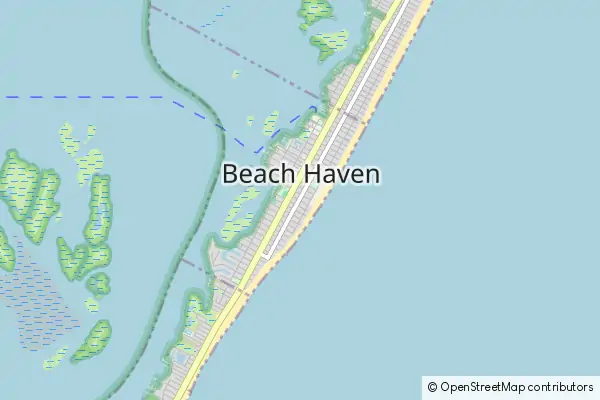 Karte Beach Haven