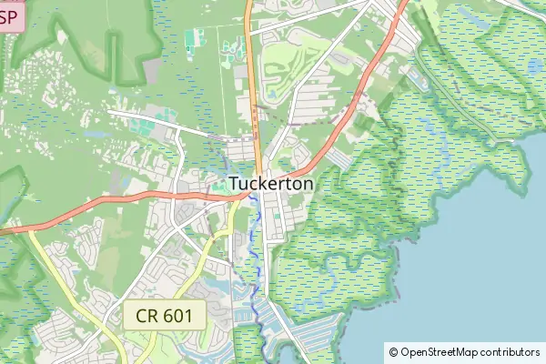 Karte Tuckerton