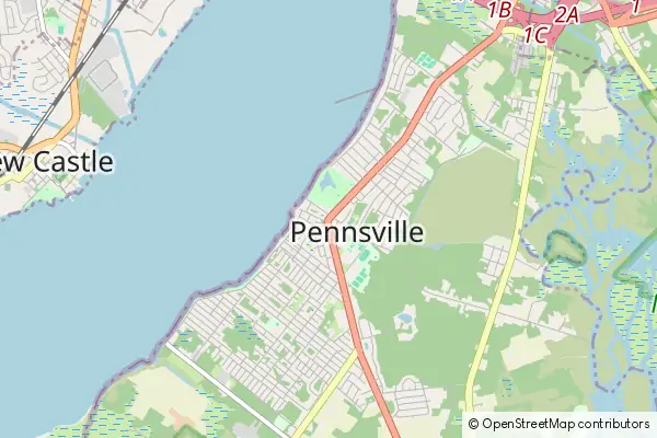 Karte Pennsville