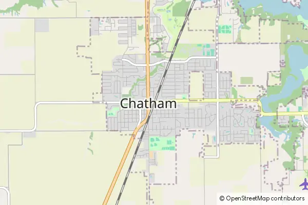 Karte Chatham