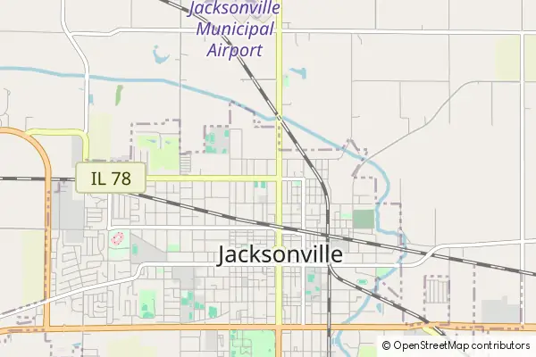 Karte Jacksonville