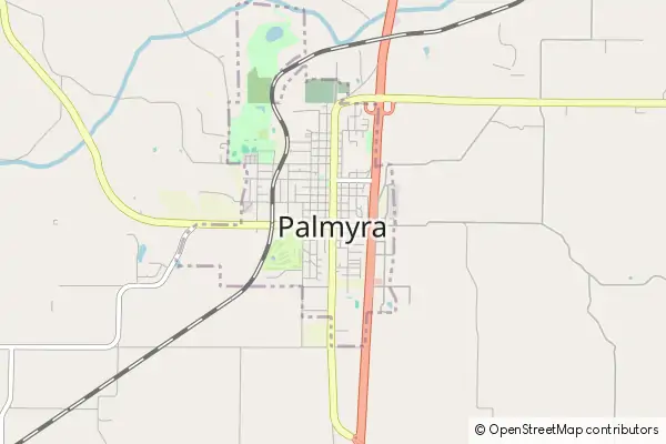 Karte Palmyra