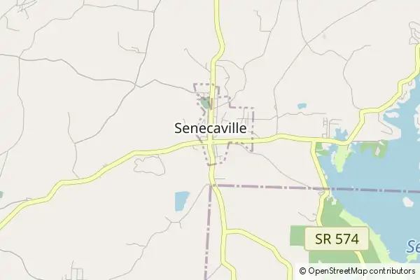 Karte Senecaville