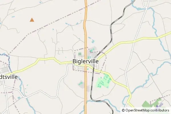 Karte Biglerville