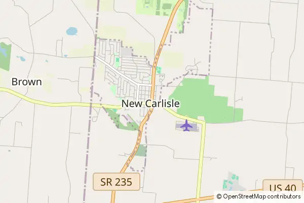 Karte New Carlisle