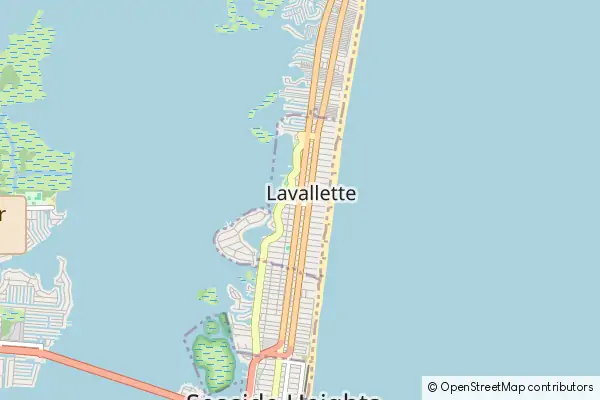 Karte Lavallette