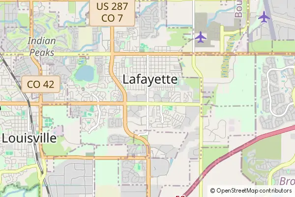 Karte Lafayette