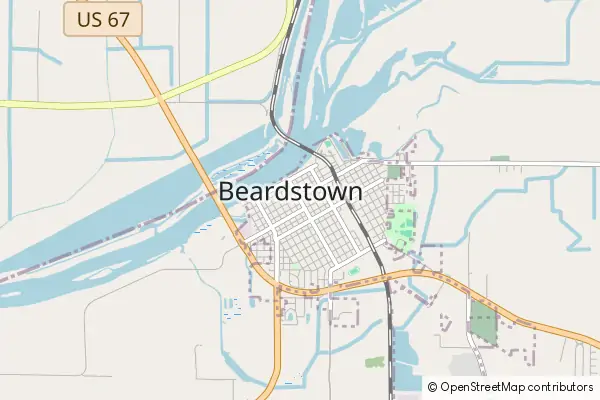 Karte Beardstown