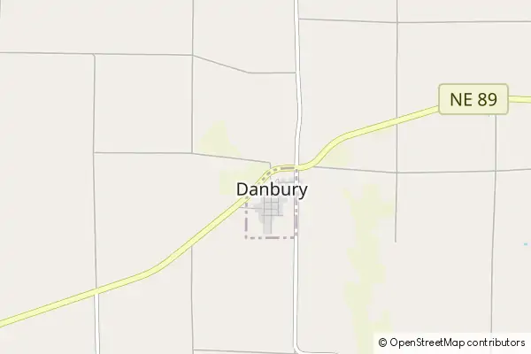 Karte Danbury