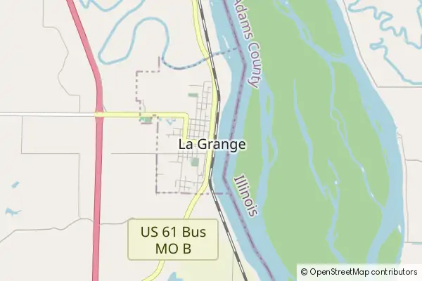 Karte La Grange