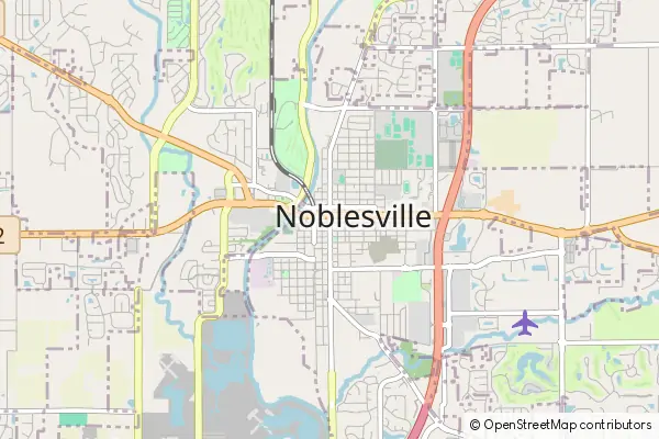 Karte Noblesville