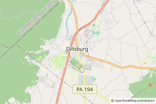 Karte Dillsburg