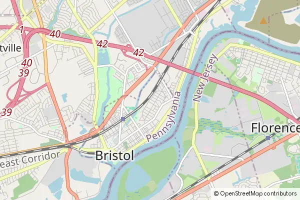 Karte Bristol