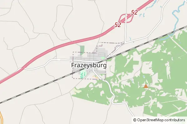 Karte Frazeysburg