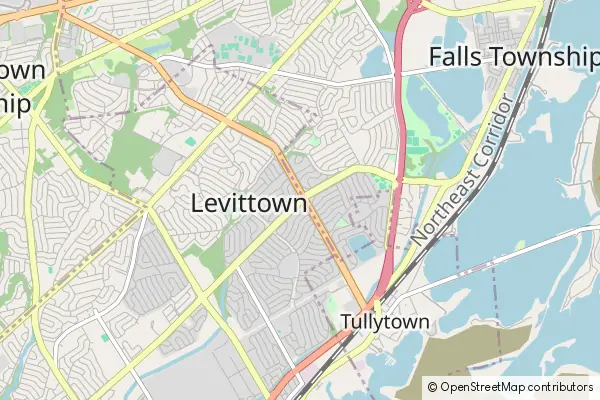 Karte: Levittown • © OpenStreetMap contributors Karte Levittown