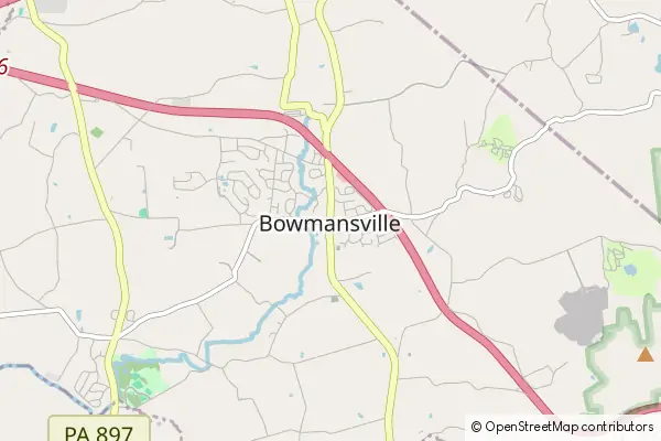 Karte Bowmansville