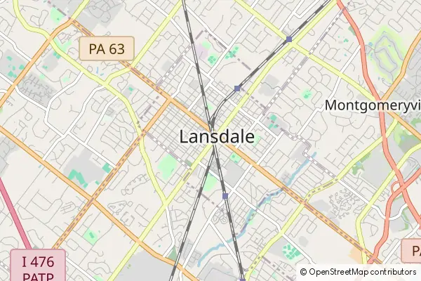 Karte Lansdale