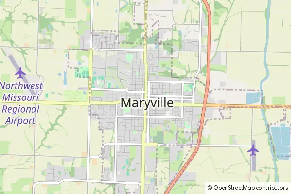 Karte Maryville