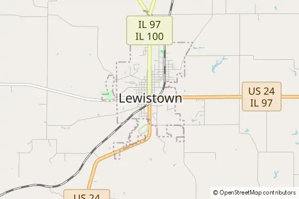 Karte Lewistown