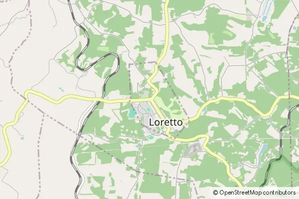 Karte Loretto