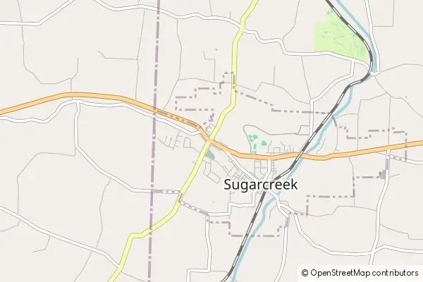 Karte Sugarcreek