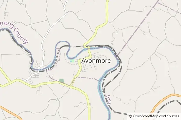 Karte Avonmore