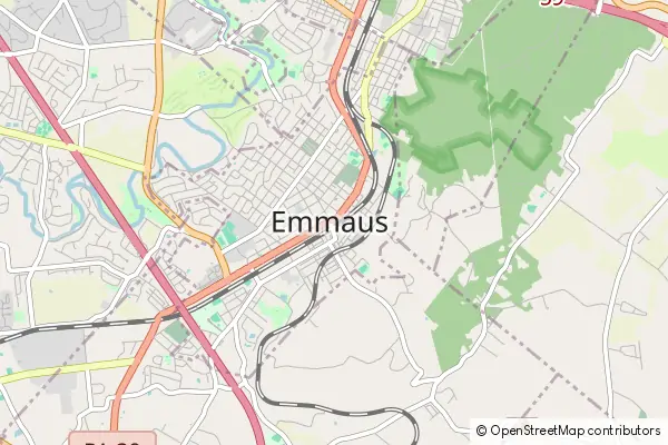 Karte Emmaus