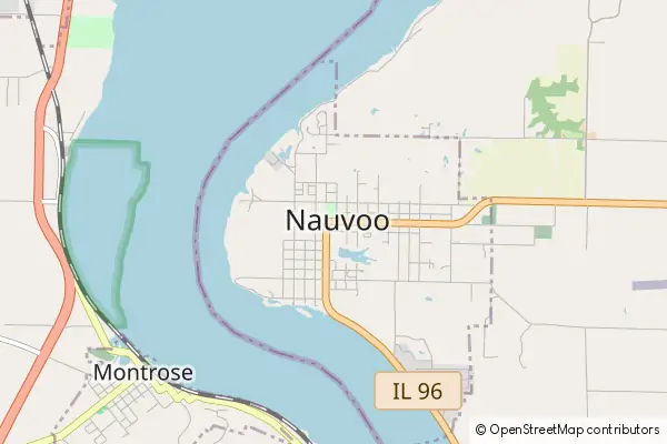 Karte Nauvoo