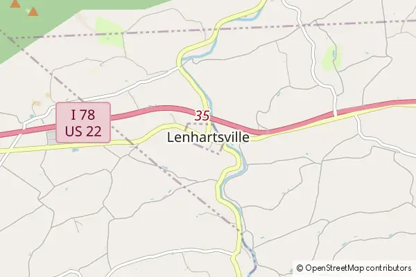 Karte Lenhartsville