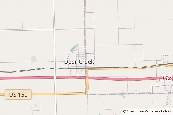 Karte Deer Creek