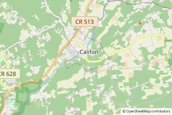 Karte Califon