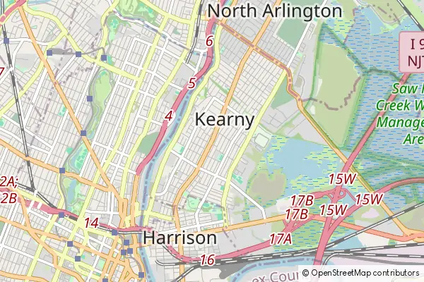 Karte Kearny