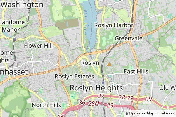 Karte Roslyn