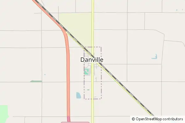 Karte Danville