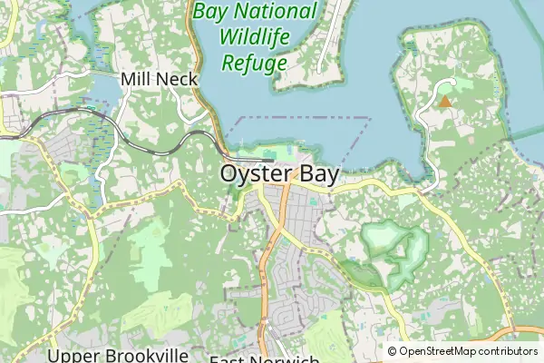 Karte Oyster Bay