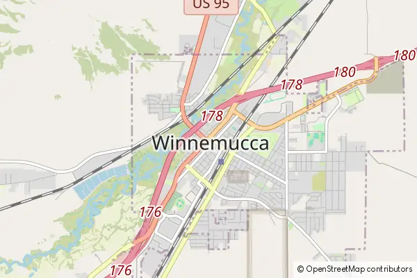 Karte Winnemucca